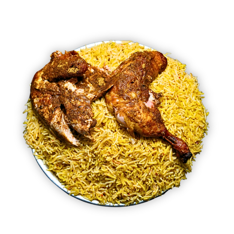 Half Chicken Sajji
